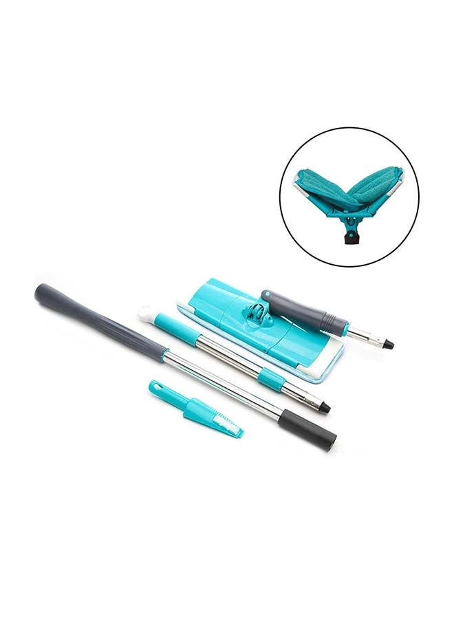 Home Time Floor Cleaning Mop Grey/Green 130x34x11centimeter - Image 2