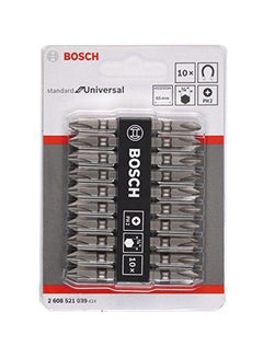 BOSCH Pack Of 10 Double Ended Bit Grey  - Image 2