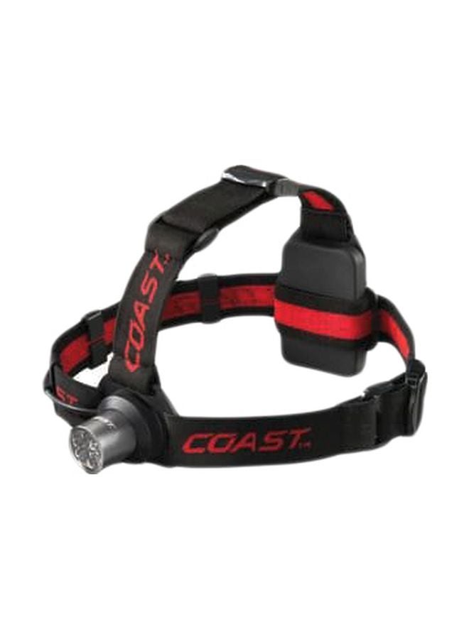 كوست مصباح رأس LED أسود/أحمر