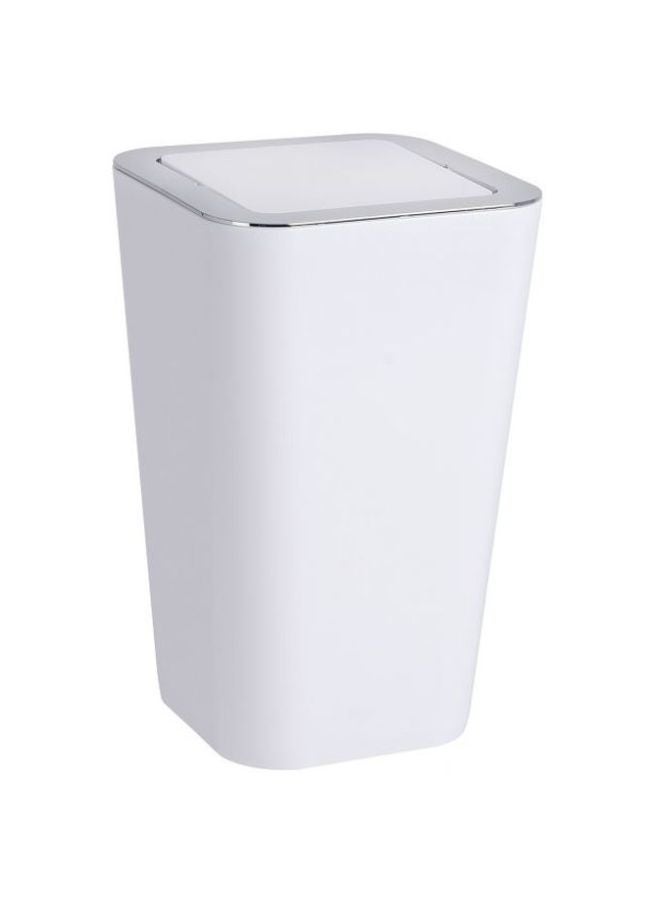 Wenko Convenient Waste Bin White  - Image 1