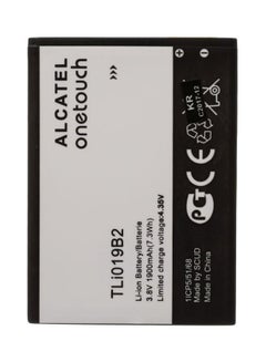 1900.0 mAh Replacement Battery For Alcatel Pop C7 Black/White