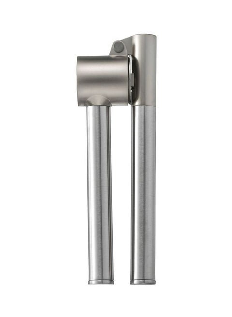 Stainless Steel Garlic Press Silver 14cm