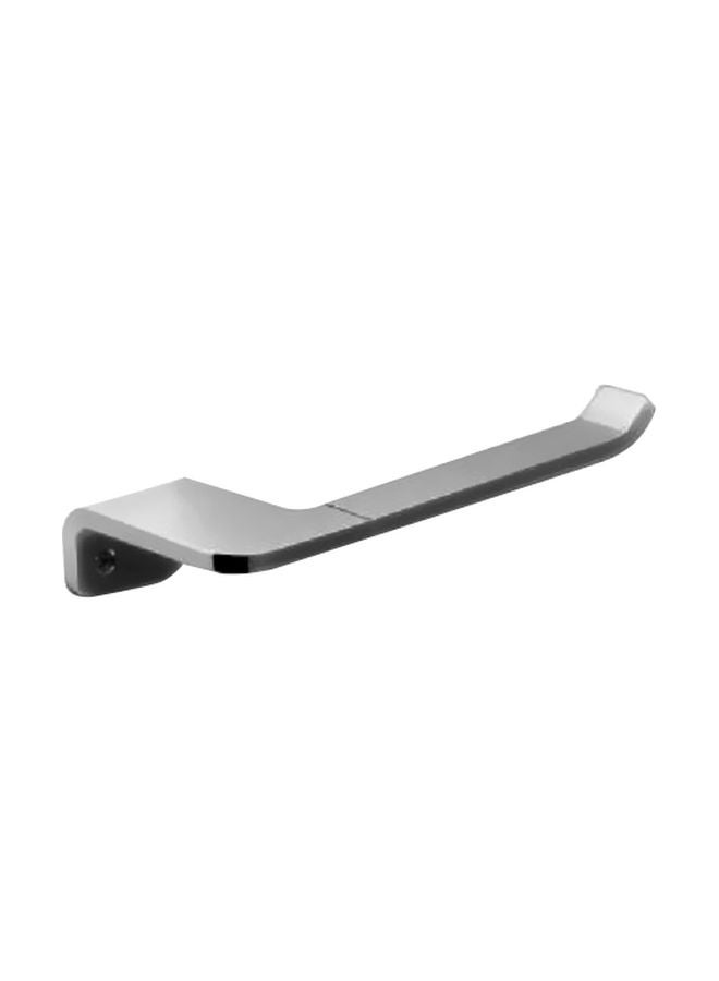 Carrefour Flat Toilet Paper Holder Silver