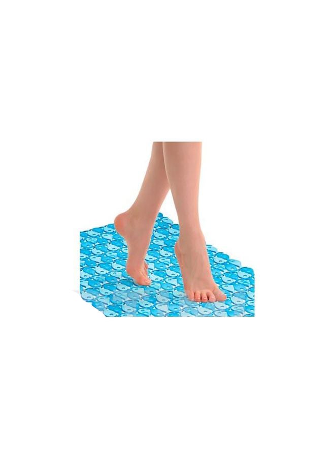 تاتاي دواسة حمام مضادة للانزلاق أزرق 36x97سم - Image 2