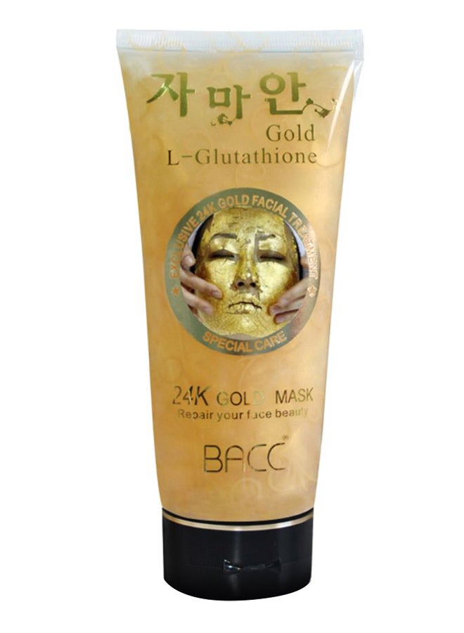 Skin Tightening And Whitening Facial Mask Gold