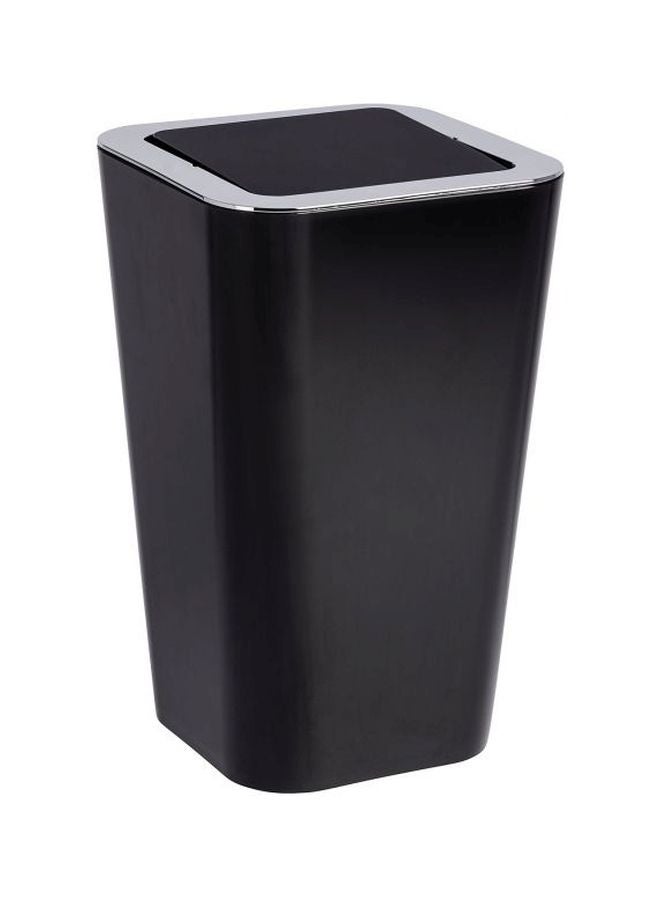 Plastic Garbage Bin Black 6Liters 