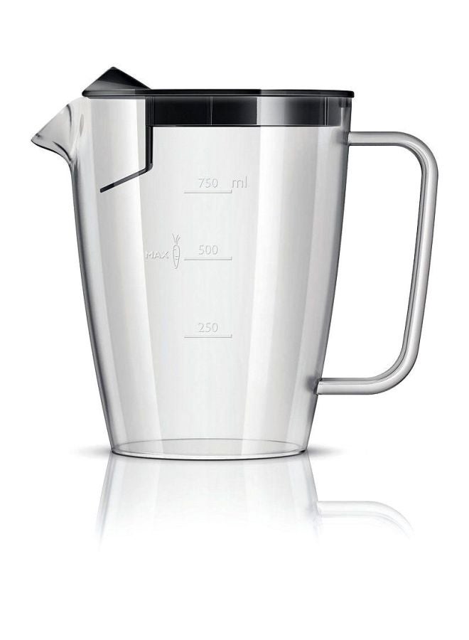 Philips Viva Collection Juice Extractor 700W 2.0 L 700.0 W HR1863/22 Silver/Clear/Black - Image 2