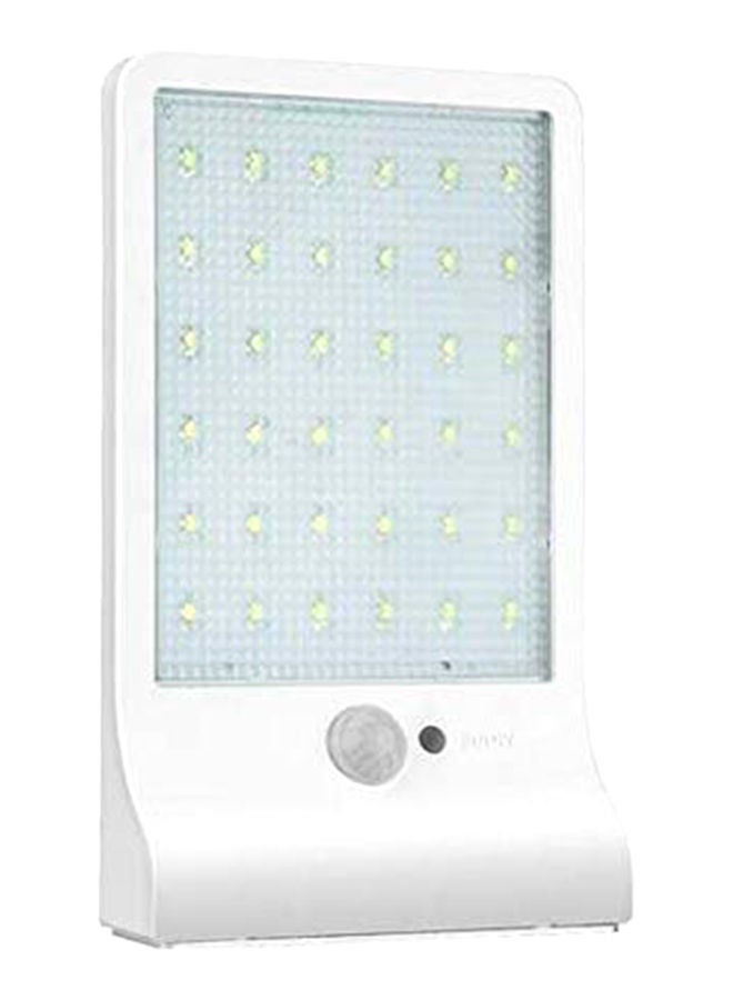 Solar Motion Sensor Light White 20 x 10 x 5cm  - Image 1