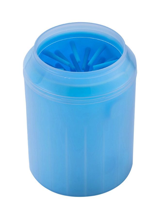 وعاء غسل القدمين من جل السيليكا أزرق/شفاف M - Image 1