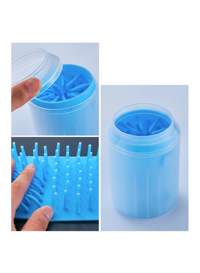 Silica Gel Feet Wash Cup Blue/Clear S - Image 3