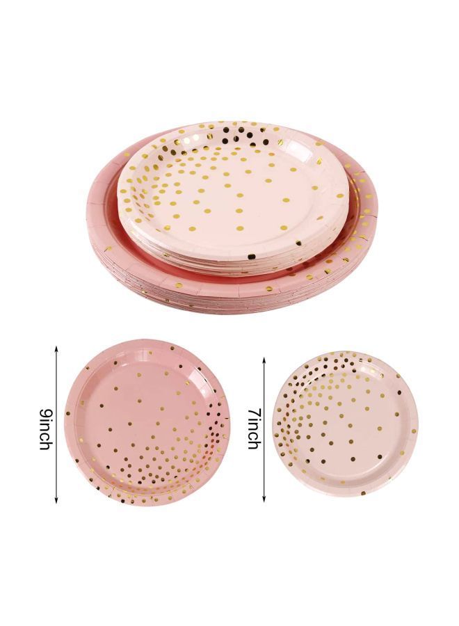 طقم أدوات مائدة يستخدم مرة واحدة مكون من 168 قطعة، طراز GC539. - Image 5