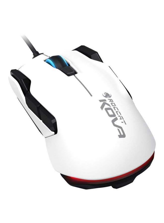 روكات ماوس ألعاب ضوئي كوفا بيور بيرفورمانس أبيض/أسود/أحمر - Image 1