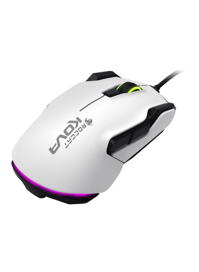 روكات ماوس ألعاب ضوئي كوفا بيور بيرفورمانس أبيض/أسود/أحمر - Image 2