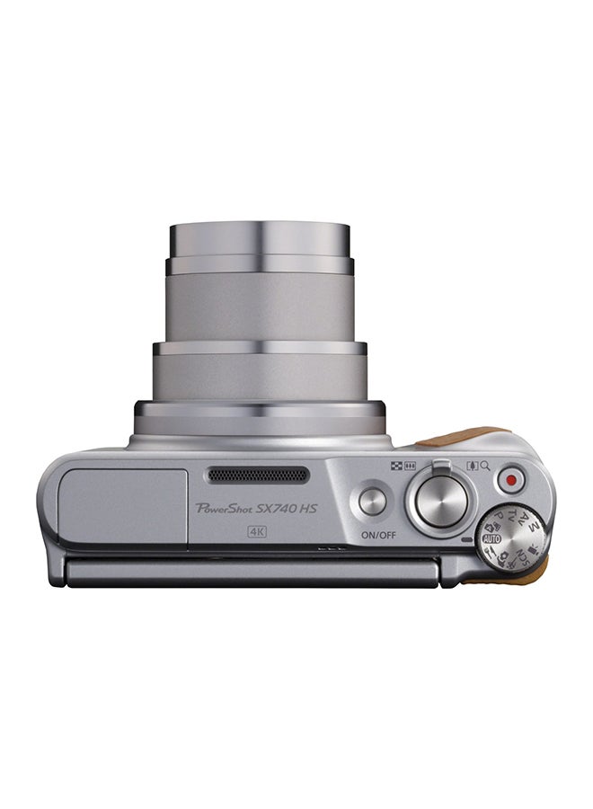 Canon - PowerShot SX740 HS Point And Shoot Camera 20.3MP 40x Zoom With Tilt LCD Screen, Built-In Wi-Fi And Bluetooth - Image 1