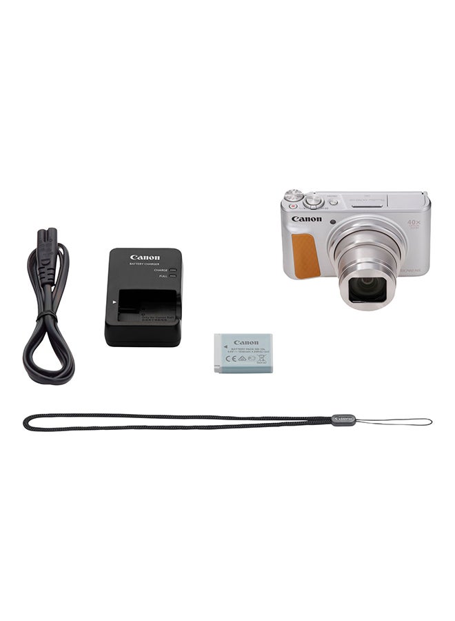 Canon - PowerShot SX740 HS Point And Shoot Camera 20.3MP 40x Zoom With Tilt LCD Screen, Built-In Wi-Fi And Bluetooth - Image 1