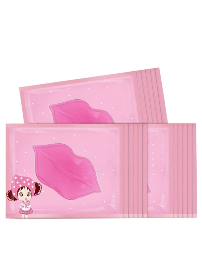 15-Piece Collagen Crystal Lip Mask Set