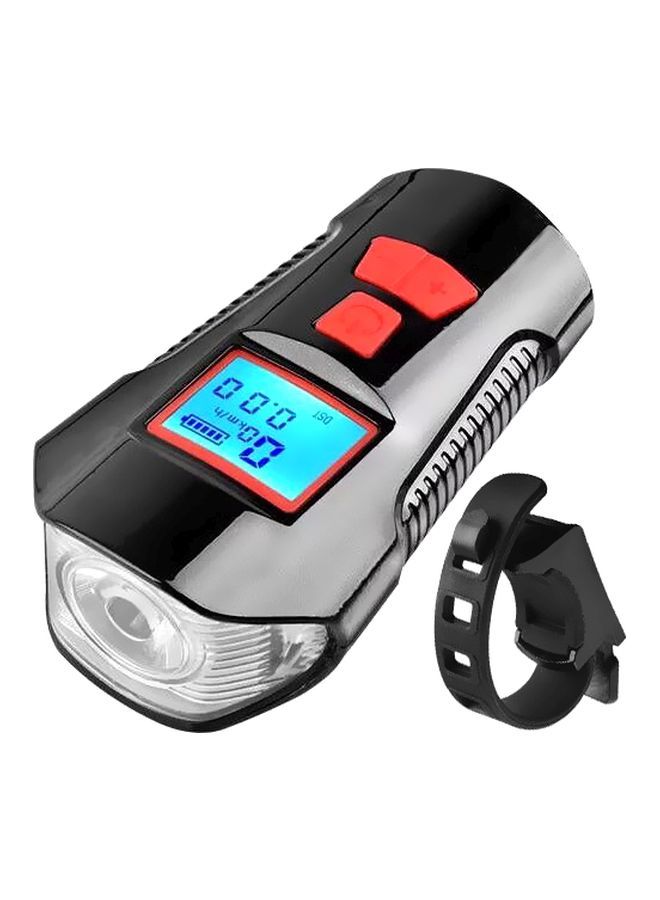 Beauenty Pack Of 4 Waterproof Bicycle Head Light With Horn Set - Image 1