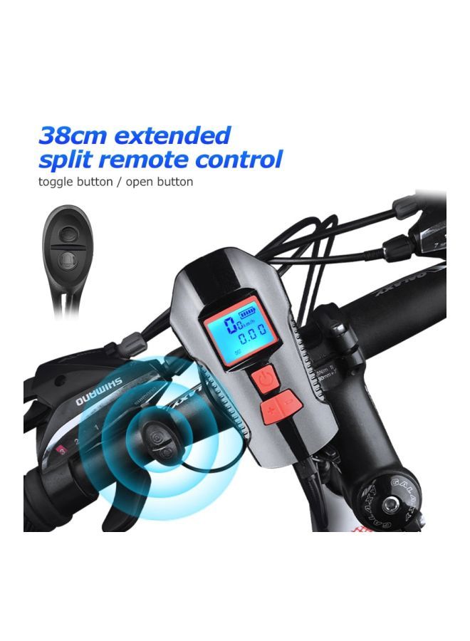 Beauenty Pack Of 4 Waterproof Bicycle Head Light With Horn Set - Image 3