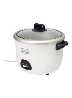 BLACK+DECKER Rice Cooker, 10-Cup, 588-700W, Nonstick Bowl, Auto Warm, Quick Meals, Perfect Rice Every Time, Practical and Convenient, Ideal for Families and Dorms, 1.8 L 700 W RC1850-B5 White  - Image 4