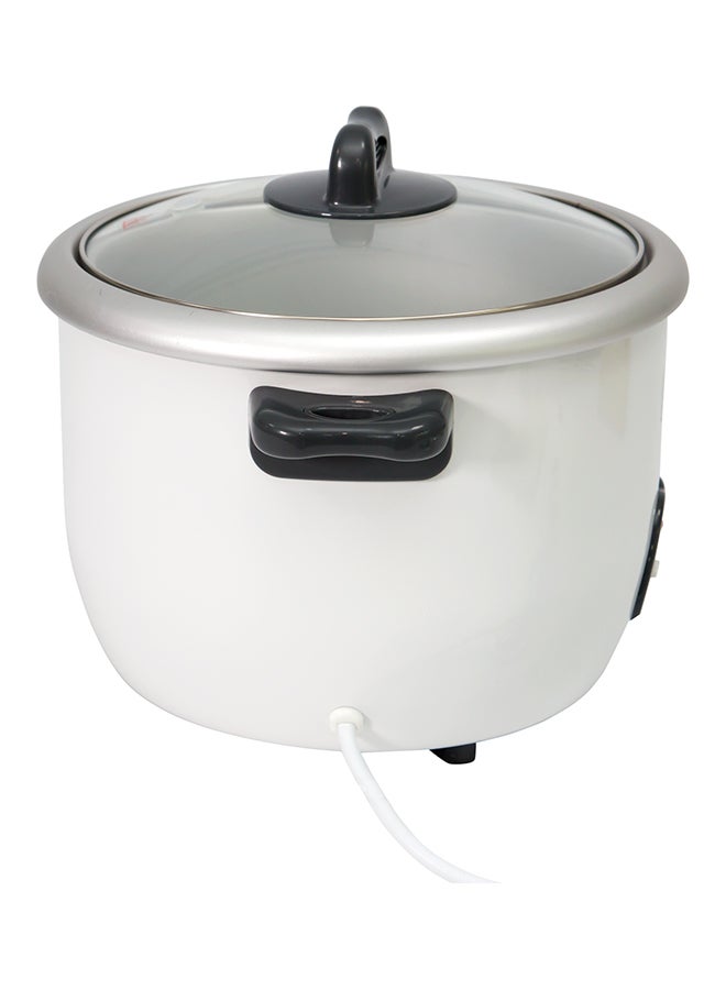 BLACK+DECKER - Rice Cooker, 10-Cup, 588-700W, Nonstick Bowl, Auto Warm, Quick Meals, Perfect Rice Every Time, Practical and Convenient, Ideal for Families and Dorms, 1.8 L 700 W RC1850-B5 White - Image 1