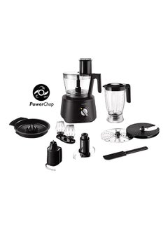 Philips Countertop Food Processor 3.4 L 1300.0 W HR7776 Black  - Image 1