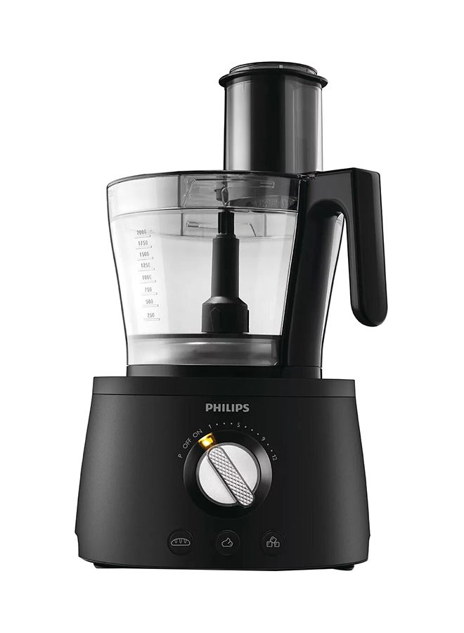 Philips Countertop Food Processor 3.4 L 1300.0 W HR7776 Black  - Image 2
