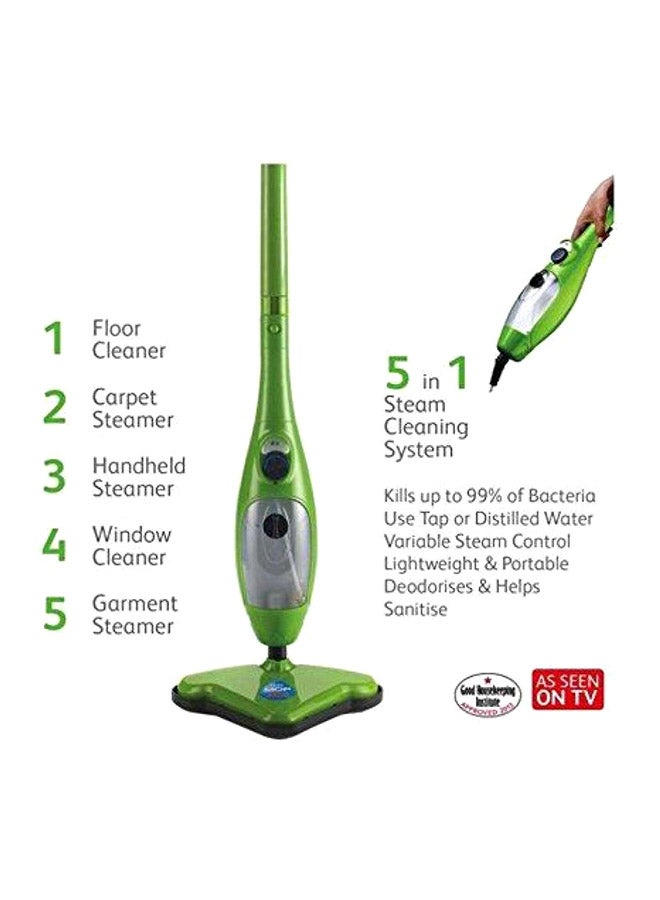 Generic - 12-Piece X5 Steam Sweeper Kit Green/Black/White - Image 1