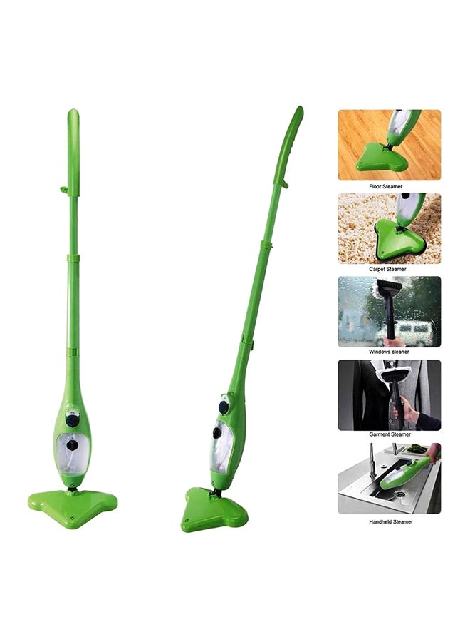 Generic - 12-Piece X5 Steam Sweeper Kit Green/Black/White - Image 1