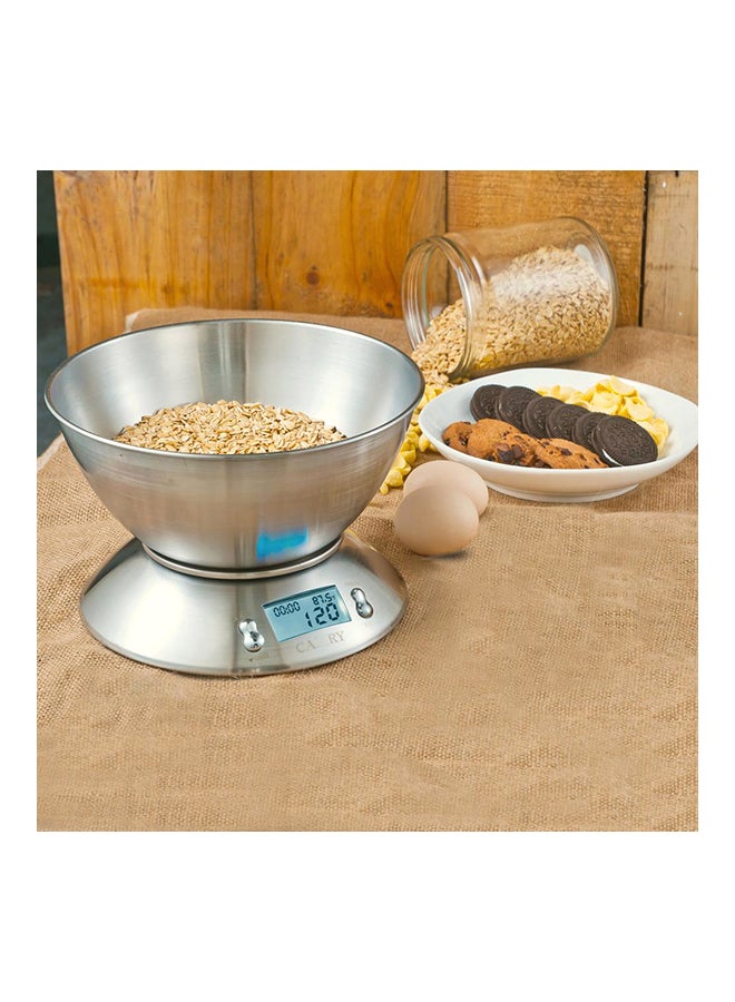 CAMRY Digital Kitchen Scale Silver 5kg - Image 5