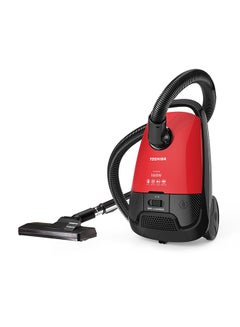 توشيبا مكنسة كهربائية يمكن حملها باليد بقدرة 1600 وات 4.5 L 1600 W VC-EA1600SE أحمر وأسود  - Image 1
