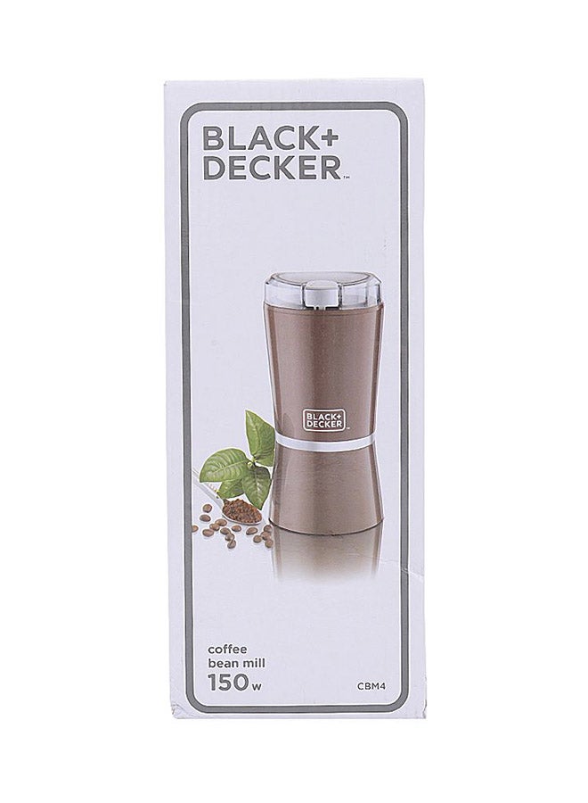 بلاك اند ديكر - مطحنة حبوب البن 150.0 W Cbm4-b5 بني - Image 1