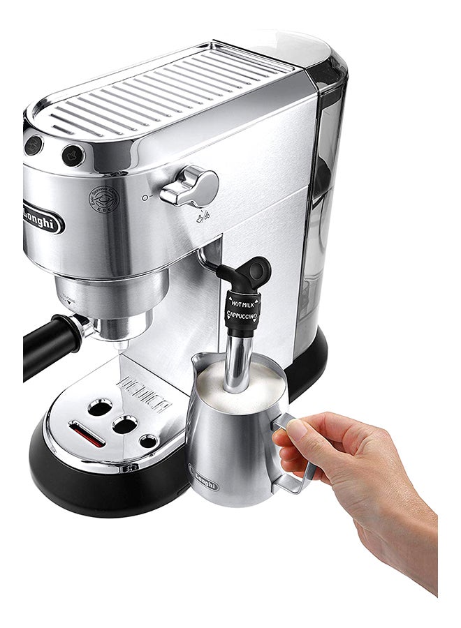 ديلونجي ماكينة صنع قهوة الإسبرسو ديديكا 1.1 L 1350 W EC685.M أسود/ فضي - Image 3