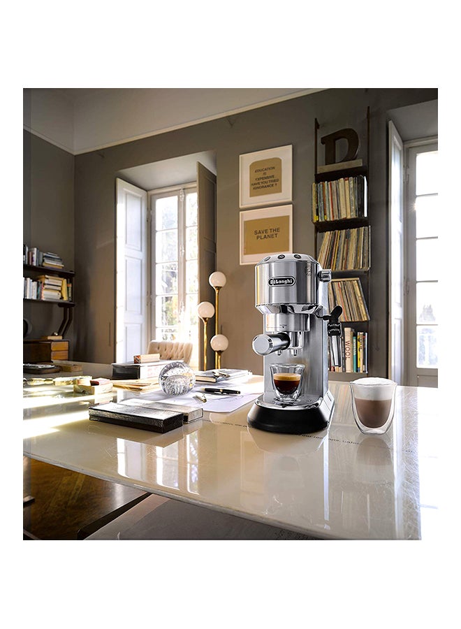 ديلونجي ماكينة صنع قهوة الإسبرسو ديديكا 1.1 L 1350 W EC685.M أسود/ فضي - Image 5