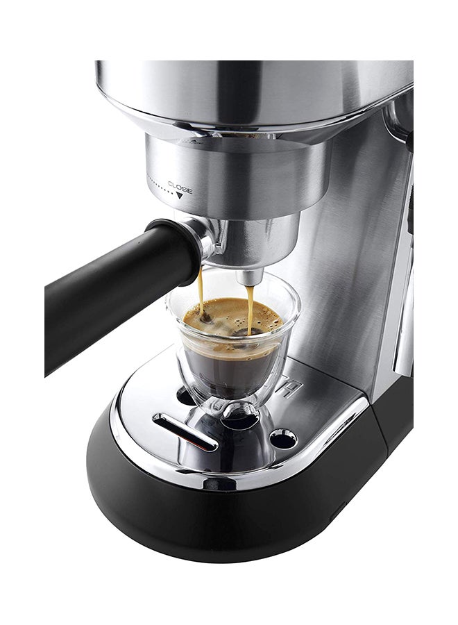ديلونجي ماكينة صنع قهوة الإسبرسو ديديكا 1.1 L 1350 W EC685.M أسود/ فضي - Image 2
