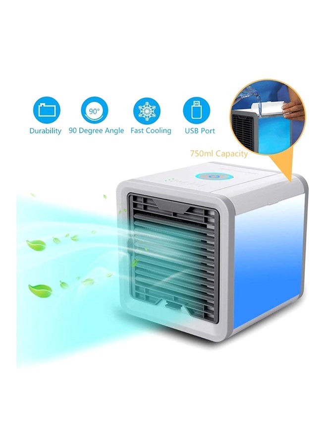 Generic - Mini Portable Air Conditioner 1001 Blue/White - Image 1