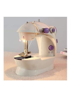 Sewing Portable Mini Sewing Machine SM-202A White/Purple  - Image 2