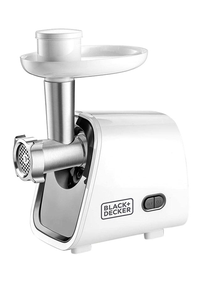 بلاك اند ديكر مفرمة اللحم بقدرة 1500 وات 1500 W FM1500-B5 أبيض  - Image 1