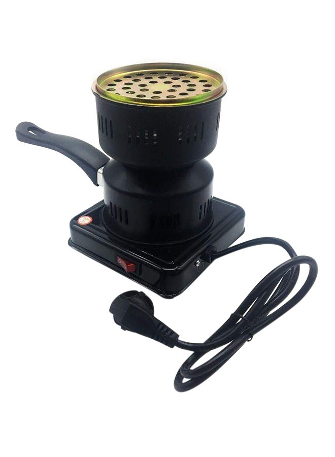 موقد فحم كهربائي بقدرة 1000 وات THP-2 أسود/ذهبي - Image 2