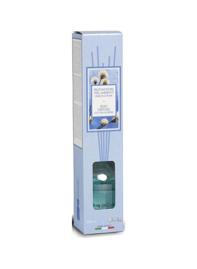 ALADINO - Cotton Flowers Reed Diffuser Multicolour 100ml - Image 1