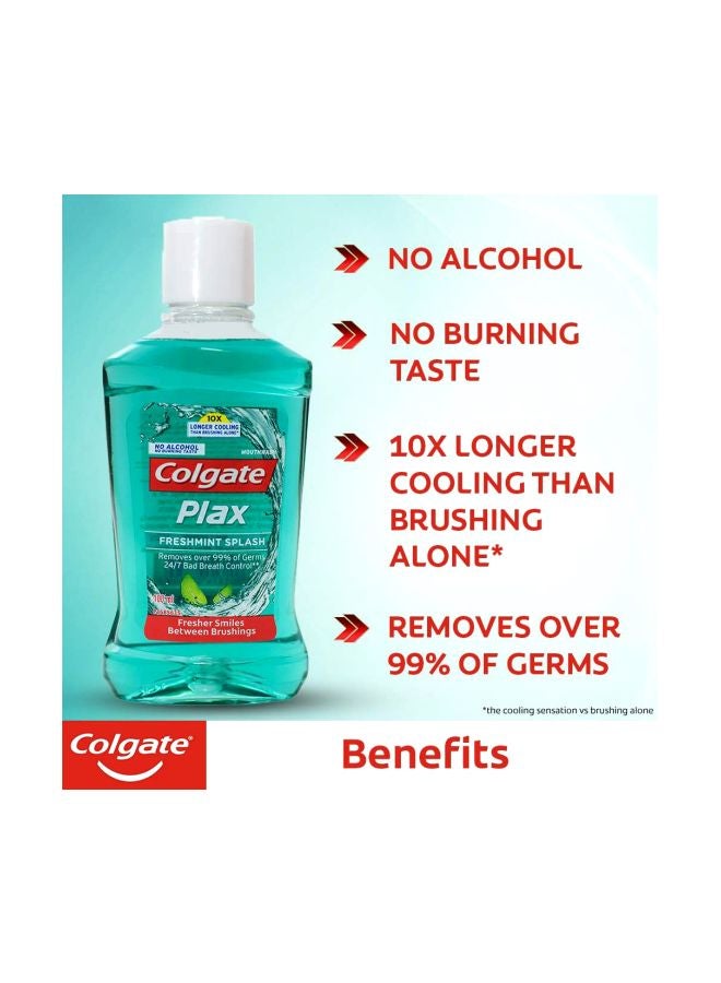 كولجيت بلاكس غسول الفم - نعناع منعش أخضر 100ملليلتر - Image 3