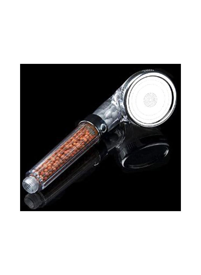 2-Piece Filtered Hand Held Shower Head Filtration System Set Multicolour 9x1.4cm - Image 2