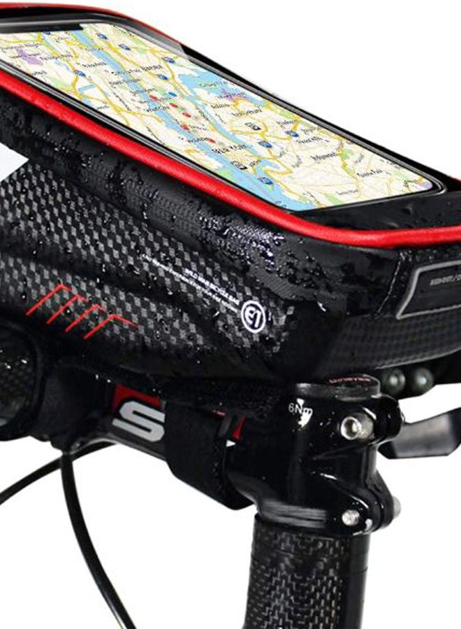 Generic Waterproof Bicycle Front Frame Phone Bag  - Image 2