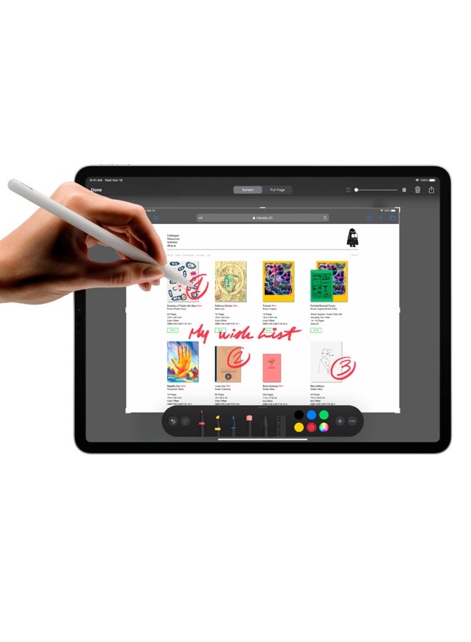 Apple - iPad Pro 2020 (2nd Generation) 11-inch 128GB, Wi-Fi, 4G LTE, Space Gray With FaceTime - International Specs - Image 1