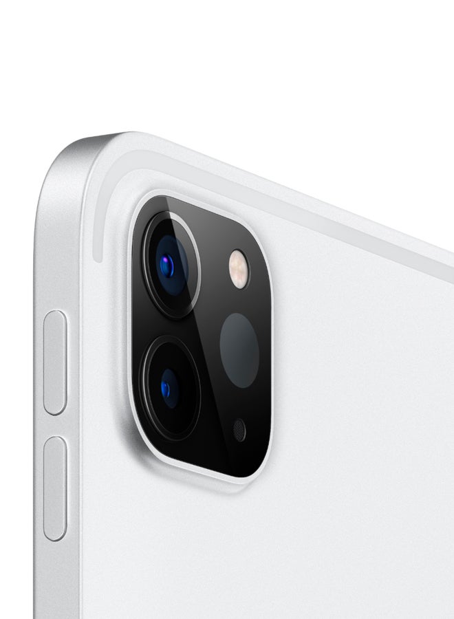 Apple iPad Pro 2020 (4th Generation) 12.9-inch 1TB, Wi-Fi, 4G LTE, Silver With FaceTime - International Specs - Image 5