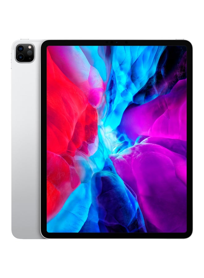 Apple iPad Pro 2020 (4th Generation) 12.9-inch 1TB, Wi-Fi, 4G LTE, Silver With FaceTime - International Specs - Image 1