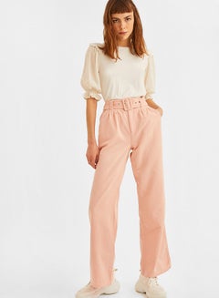 High Rise Wide Pants Light Pink - v1585206257/N36146521V_2