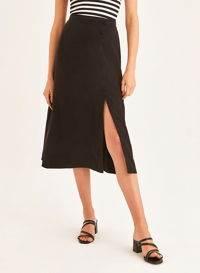 OXXO High Rise Skirt Black  - Image 1