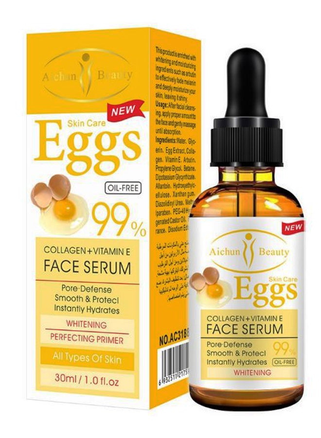 Aichun beauty Eggs Collagen And Vitamin E Whitening Serum 30ml 