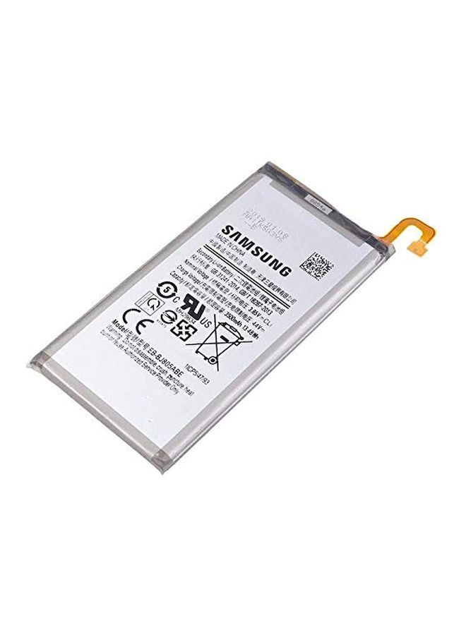 سامسونج بطارية بديلة لهاتف سامسونج A6+ 3500.0 mAh أسود/ فضي - Image 2