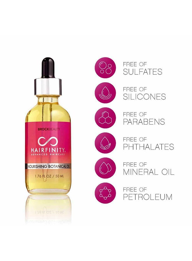 هيرفينتي زيت مغذي للشعر بمكونات نباتية 50ملليلتر - Image 2